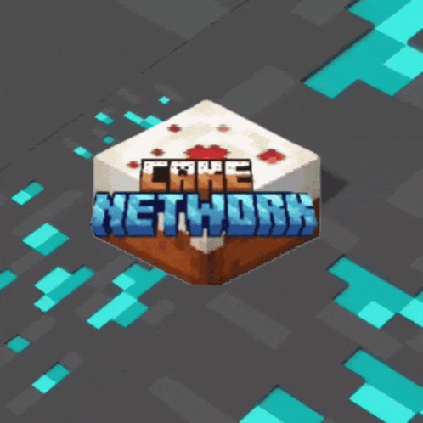 Minecraft Cake GIF
