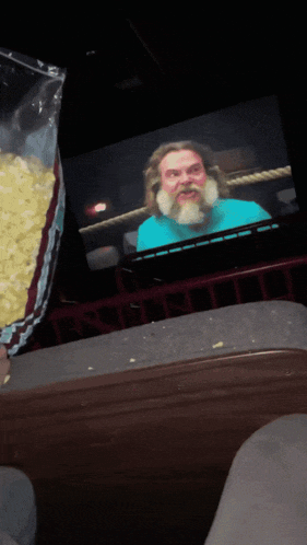 Minecraft Movie Theater GIF