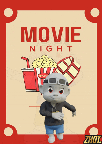 Movie Time Film Night GIF