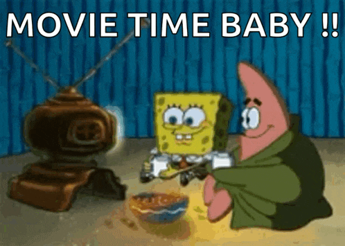 Movie Time Movie Night GIF