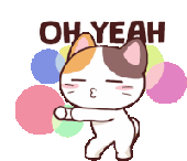 Oh Yeah Sticker