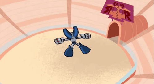 Robotboy Blasting Off GIF