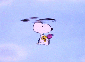 Snoopy Woodstock GIF