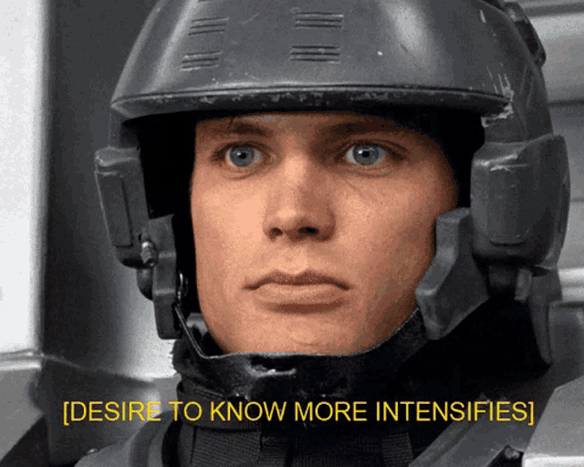 Starship Troopers Stare GIF