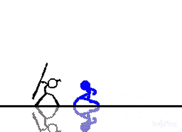 Stickman Fight GIF