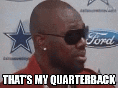 That's My Quarterback Romo GIF