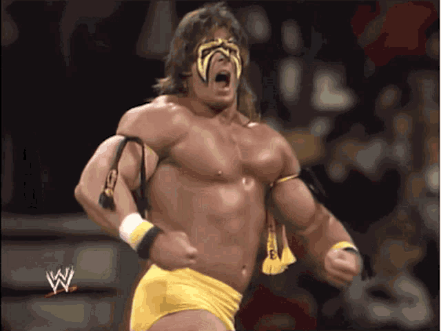 Ultimate Warrior Strong GIF