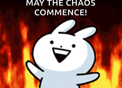 Usagyuuun Fire GIF