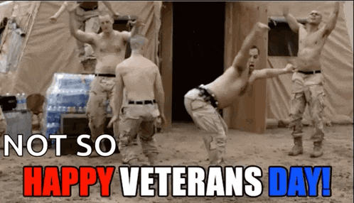 Veterans Day Army Twerking GIF