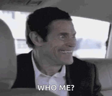 Willem Dafoe Evil Laugh GIF