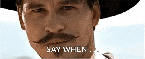 Winking I'm Your Huckleberry GIF