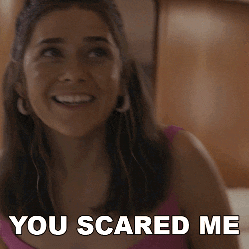 You Scared Me Debra Morgan GIF