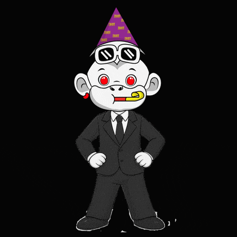 Zhot Jr Party Face GIF