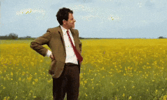 Mr Bean Waiting GIF