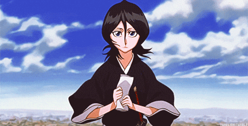 Rukia Buffed Up Gif