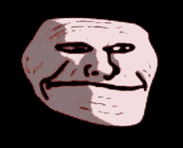 Troll Face Evil GIF