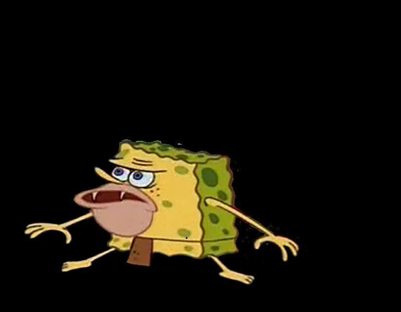 Caveman SpongeBob Meme Template