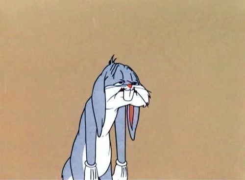 Sleepy Bugs Bunny Meme Template