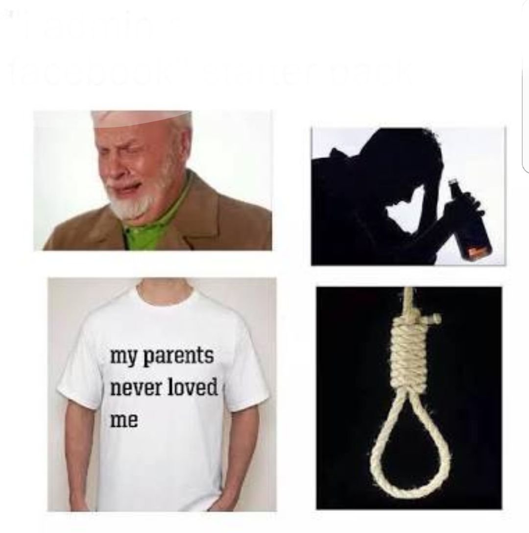 Making Memes on Facebook Starter Pack Meme Template