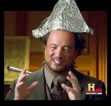Tinfoil Hat Aliens Meme Template