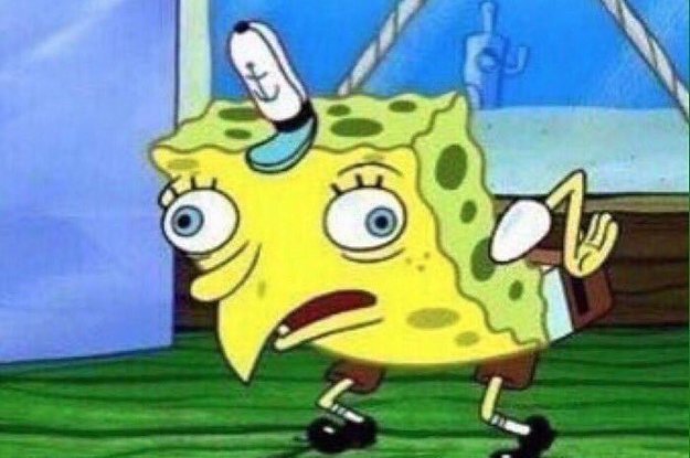 Spongebob Derp Meme Template