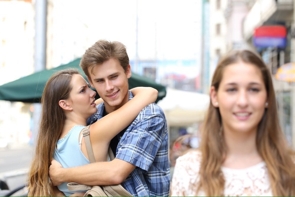 Distracted Boyfriend Meme Template