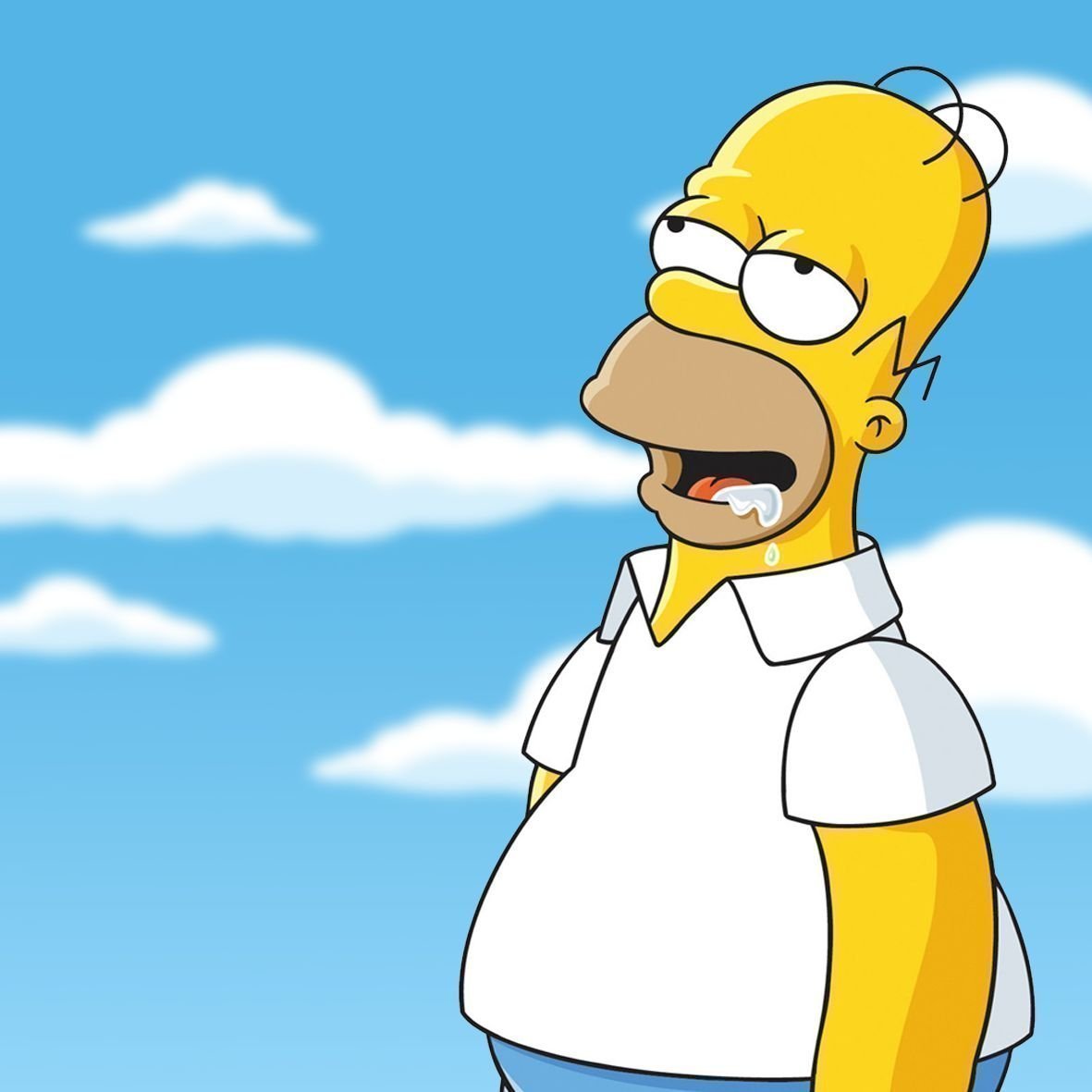 Homer Simpson Drooling Mmm Meme Template