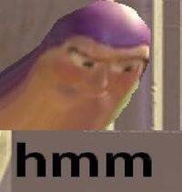 Buzz Lightyear Hmm Meme Template