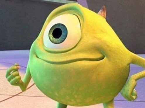 Mike Wazowski Meme Template