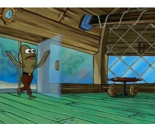 Spongebob Fish Meme Template