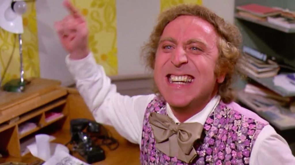 Willy Wonka You Get Nothing Meme Template