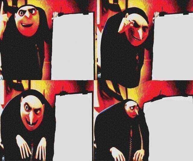 Gru meme Template
