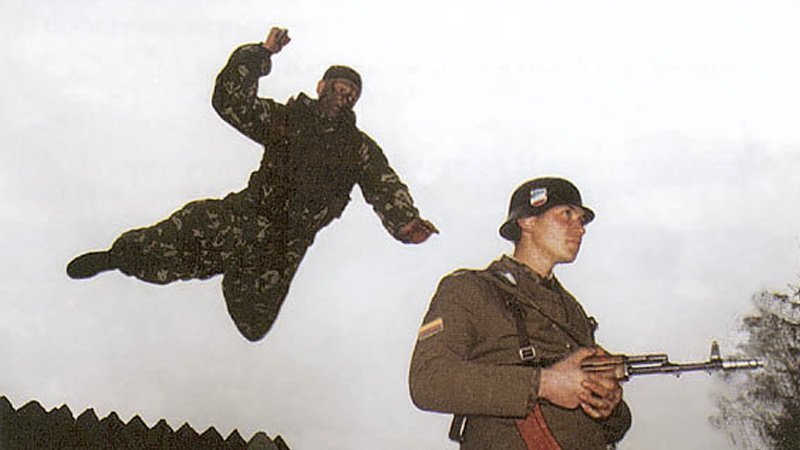 Soldier Jump Spetsnaz Meme Template