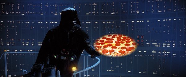 Darth Vader Pizza Meme Template