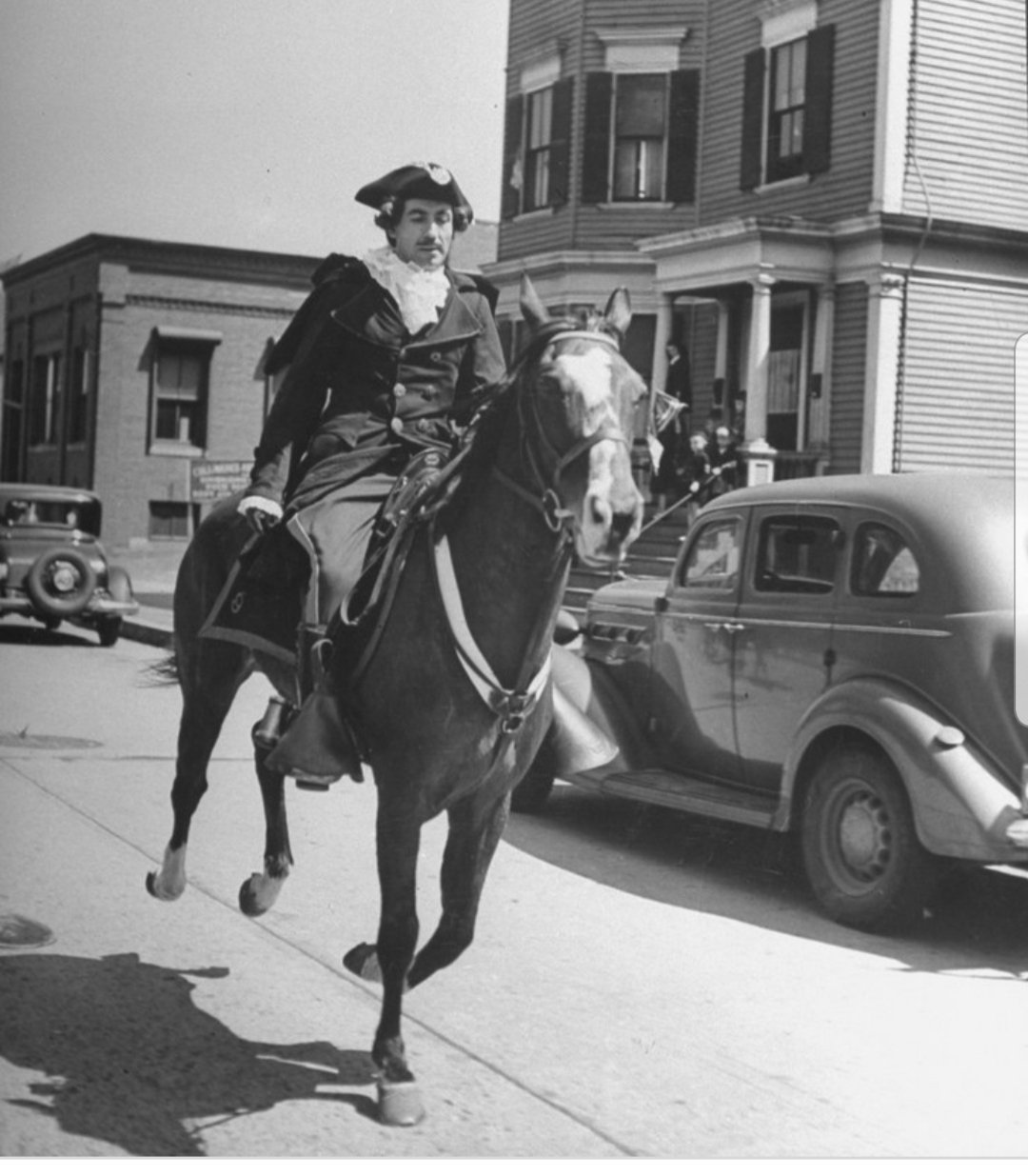 Paul Revere Warns of Airplanes Meme Template