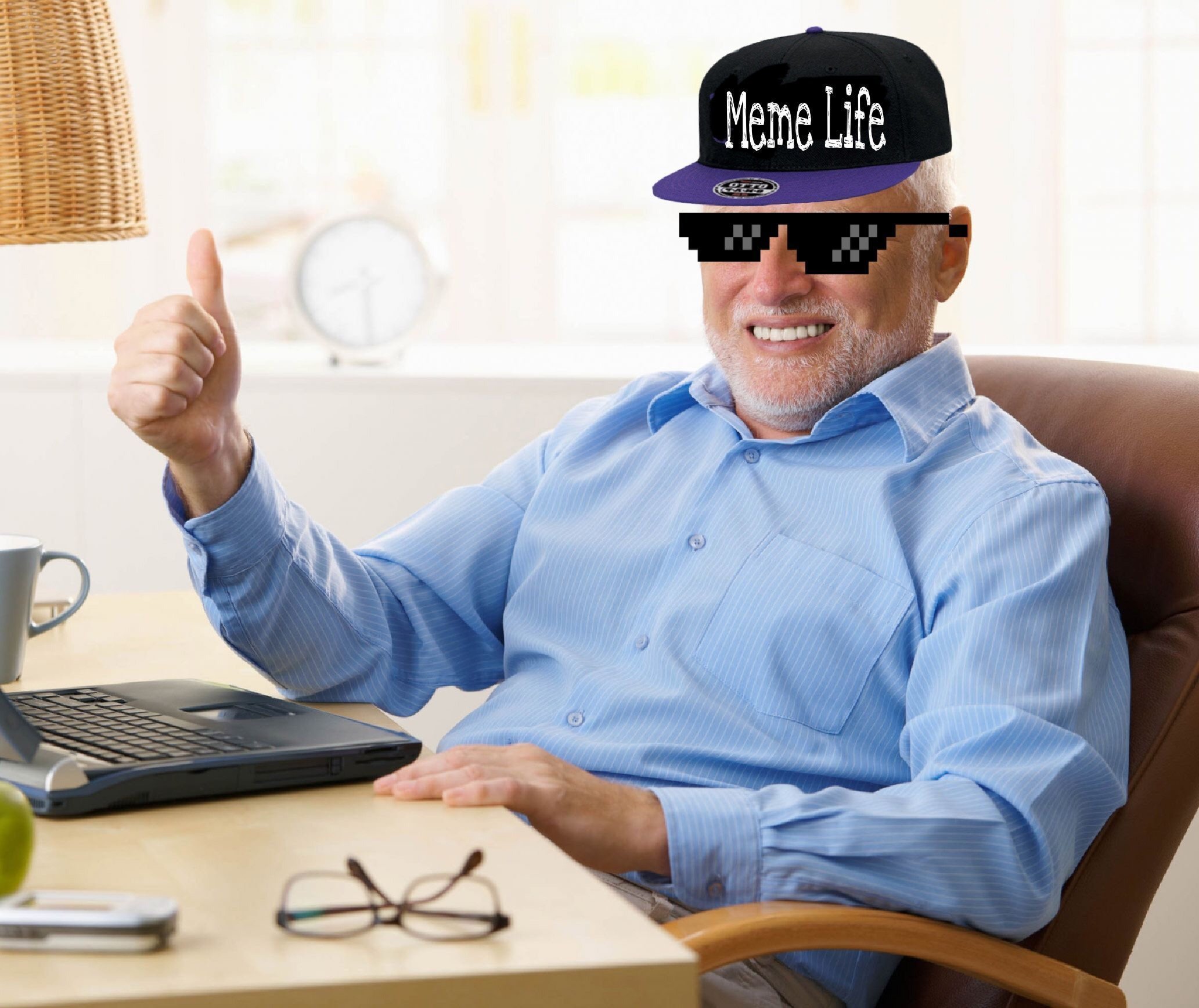 Harold life Meme Template