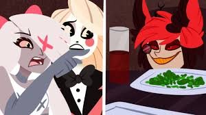 Hazbin Hotel Cat Meme Template