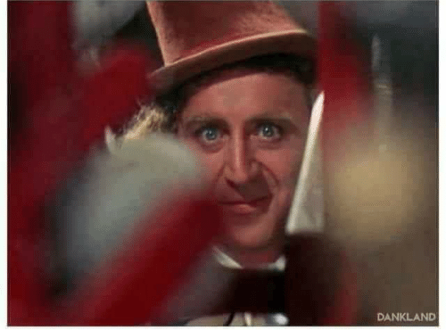 Willy Wonka Radicalized Meme Template