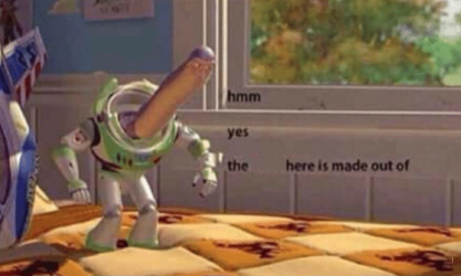 Buzz Lightyear Hmm Yes Blank Meme Template