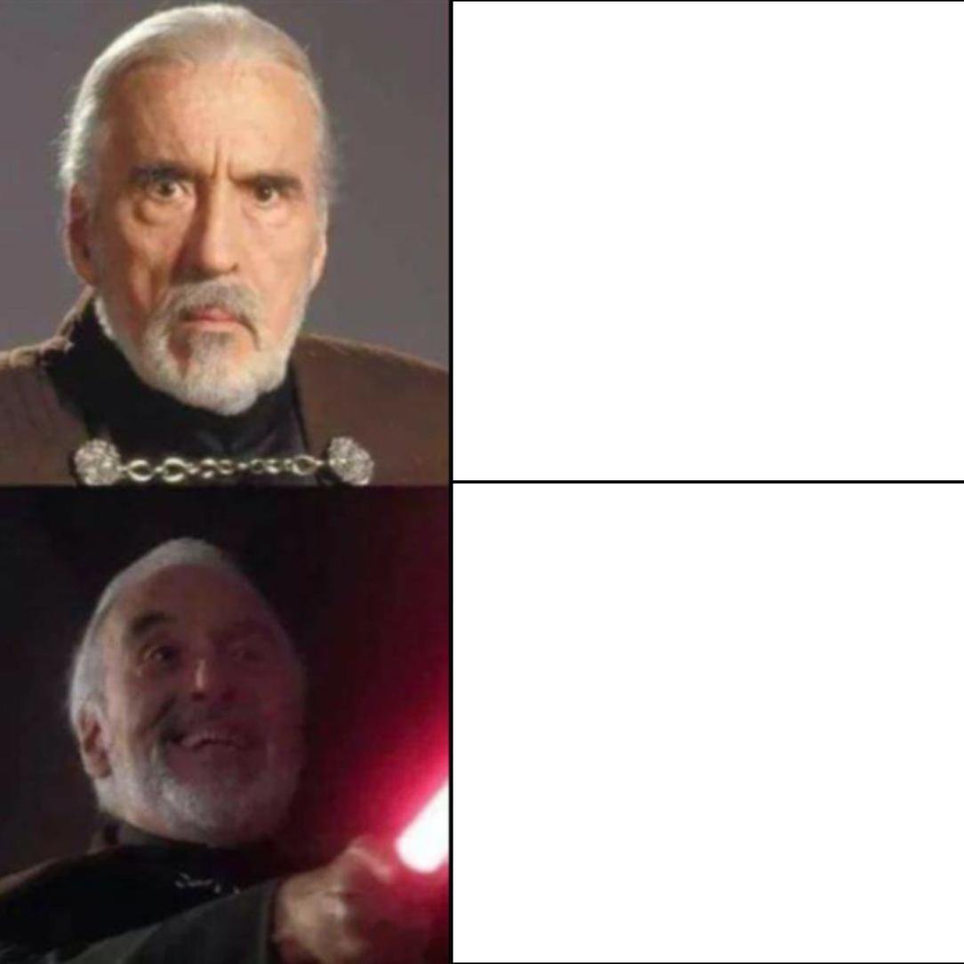Dooku Drake Meme Template