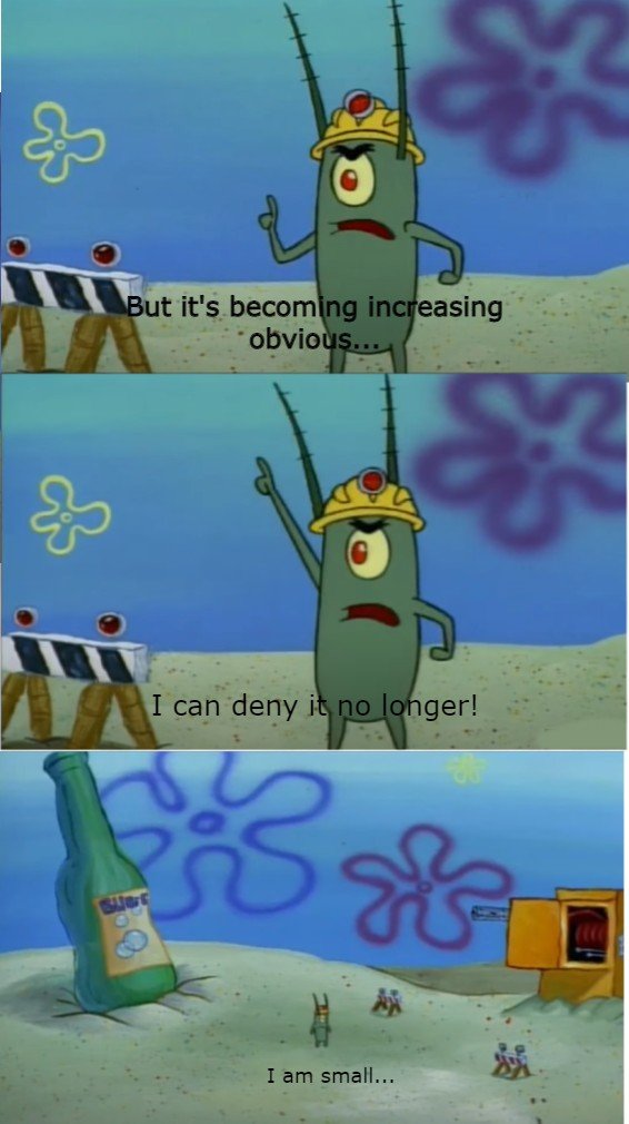 I am Small Meme Template