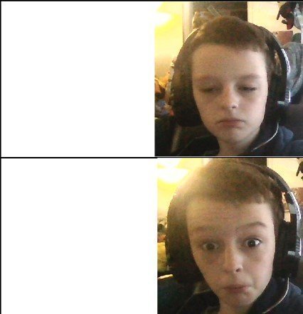 Luke's World Yes No Meme Template