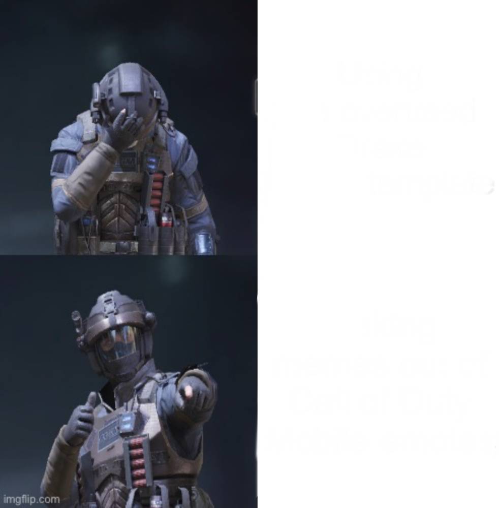 Cod Drake Meme Template