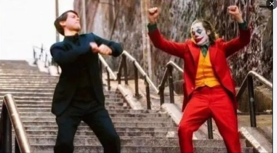 Joker Dancing Meme Template