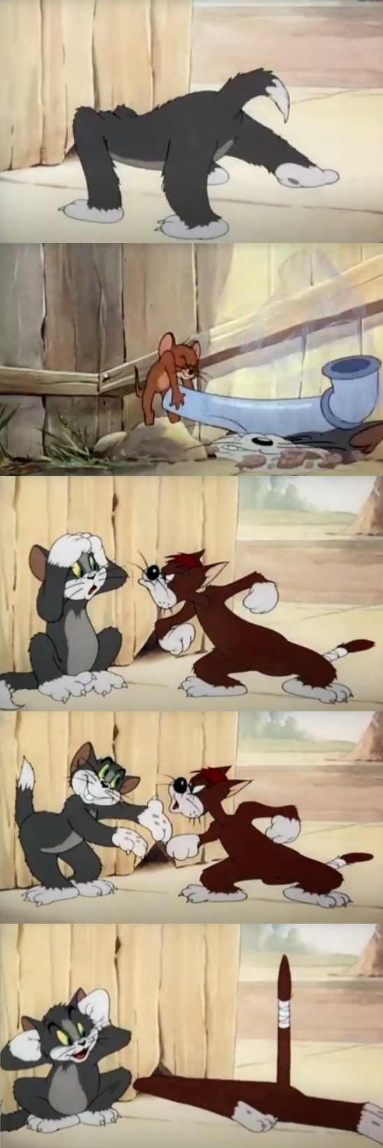 Tom and Jerry Hole Meme Template