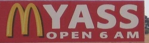 Mcdonalds Yass Meme Template