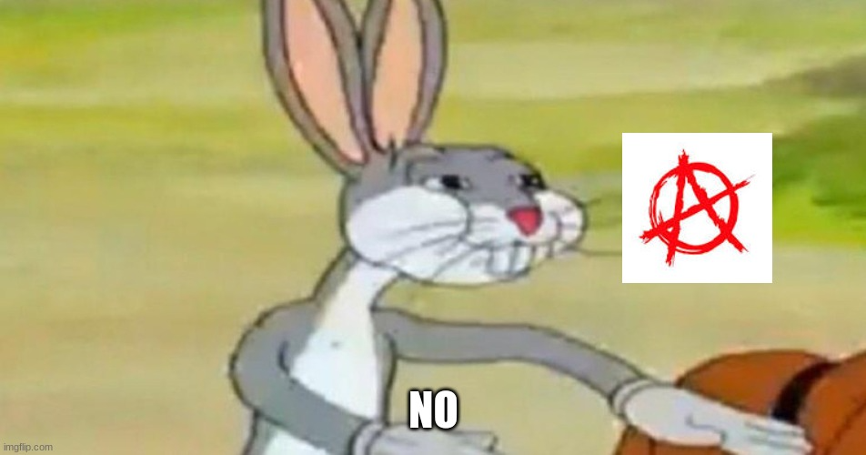 Anarchy Bunny Meme Template