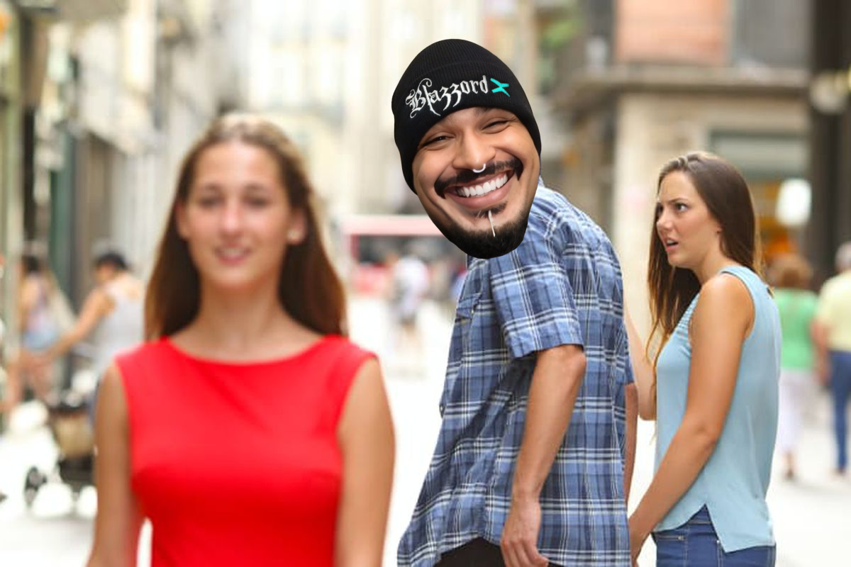 Distracted Boyfriend Meme Template
