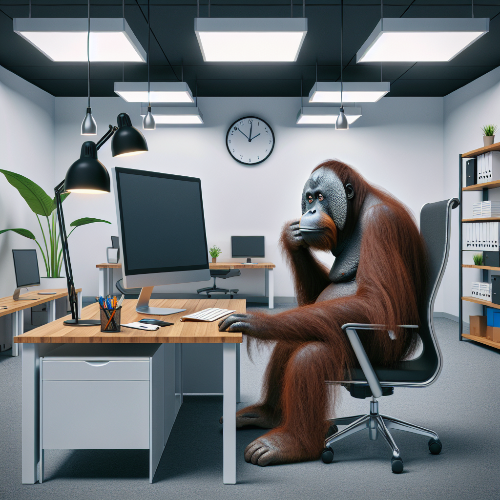 Orangutan Alone Meme Template