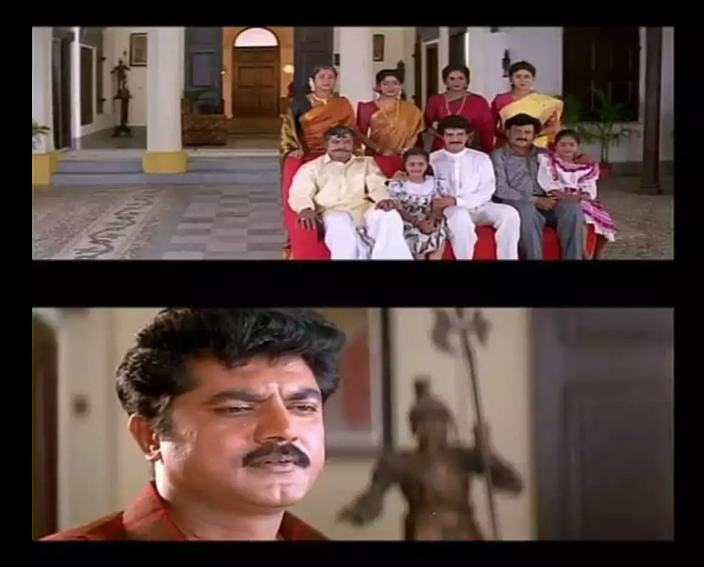 Suryavamsam Meme Template